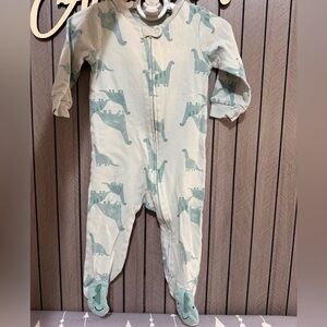 ❤️ BUNDLE 4 for $20 Carter's Blue Dinosaur Print Footie